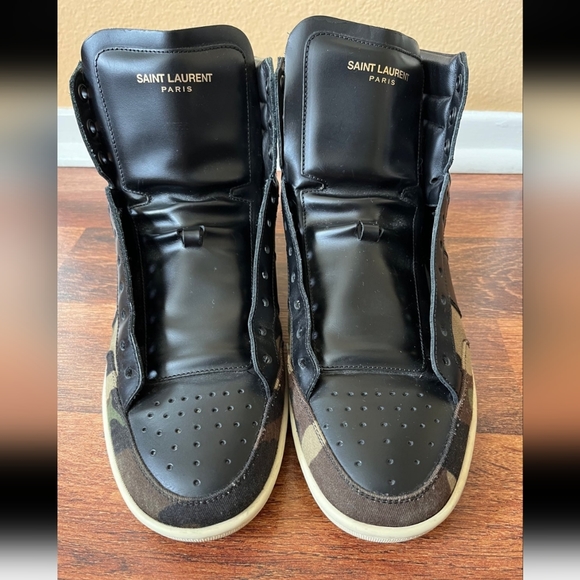 Saint Laurent Camouflage high tops - Picture 6 of 7